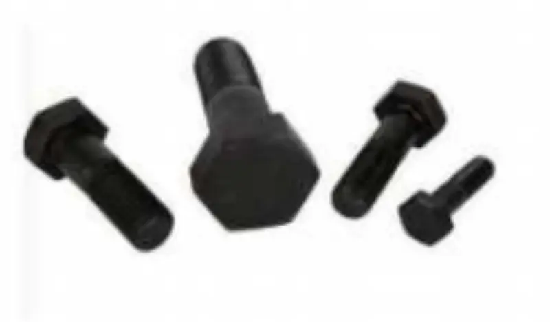 Boulons structurels hexagonaux noirs