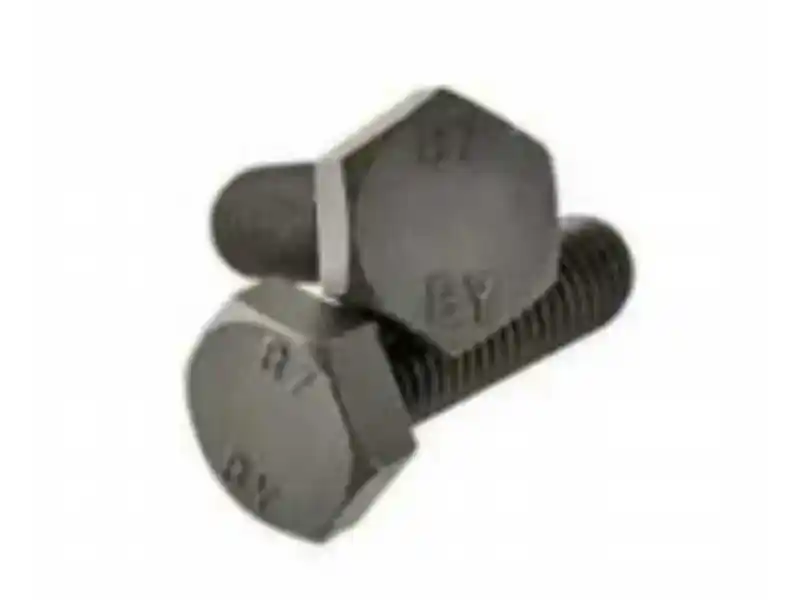 Boulon à tête hexagonale lourde en oxyde noir
