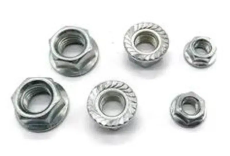 Zinc Plated Serrated Hex Flange Lock Nuts