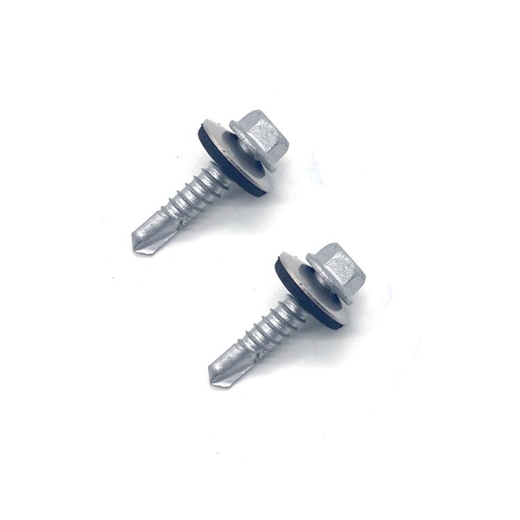 Vis autoperceuse bimétallique à tête hexagonale SS304 SS410 Ruspert Din7504k